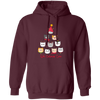 Catmas Tree, Merry Catmas, Cute Cat, Merry Christmas, Trendy Christmas Pullover Hoodie