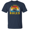 My Train, My Rules, Retro Train, Retro Rules, Train Silhouette Unisex T-Shirt