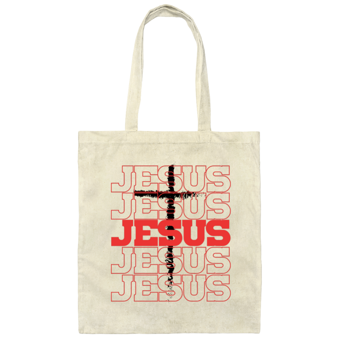 Jesus, Christian, The Cross, Cross Of Christ Canvas Tote Bag