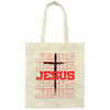 Jesus, Christian, The Cross, Cross Of Christ Canvas Tote Bag