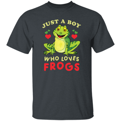 Just A Boy Who Love Frogs, I Love Frog, Funny Frog Unisex T-Shirt