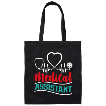 My Nurse Gift, Medical Assistant, Retro Sty Gift For Nurse, Medical Lover Gift Canvas Tote Bag