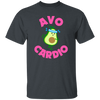 Avo-cardio, Avocado, Funny Avocado, Pink Avocado Do Cardio Unisex T-Shirt