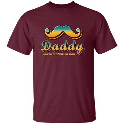 Daddy World's Coolest Dad, Best Of Dad, Father's Day Gift Unisex T-Shirt