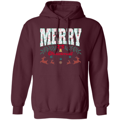 Merry Christmas, Best Christmas, Cute Reindeer, Merry Christmas, Trendy Christmas Pullover Hoodie