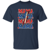 Mama American, Flash American, Peace And Star American Unisex T-Shirt