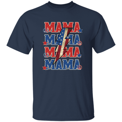 Mama American, Flash American, Peace And Star American Unisex T-Shirt