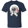 Cartoon Astronaut, Space Ranger Dance, Love Dance, Dance In Spaces Unisex T-Shirt