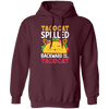 Tacocat Spelled Backward Is Tacocat, Tacocat Game, Palindrome Game Pullover Hoodie