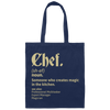Chef Wikipedia, Someone Who Creates Magic In The Kitchen Canvas Tote Bag