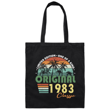 One Of A Kind Original 1983, Classic Gift, Limited Edition Canvas Tote Bag