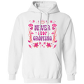 This Never Stop Growing, Mushroom Groovy, Groovy Growing Pullover Hoodie is a stylish and comfortable addition to your wardrobe. It is made of ultra-soft cotton and features a unique mushroom groovy print to add some fun to your look. This hoodie is designed to keep you warm and cozy on chilly days.