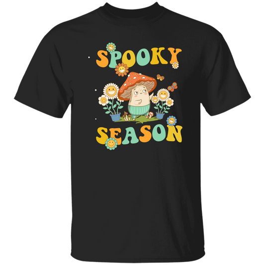 Spooky Season, Spooky Mushroom, Groovy Mushroom Unisex T-Shirt