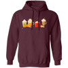 Cup Of Pumpkin, Thanksgiving's Day, Cup Of Thanksgiving Pullover Hoodie