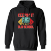 Keeping It Old School, Retro Casssette, Old School Music Pullover Hoodie