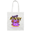 Keep Away From Reality, Cute Teddy, Teddy In Real Canvas Tote Bag