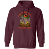 October Vibes, Halloween Party, Horror Party, Horror Pumpkin Pullover Hoodie