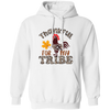 Thankful For My Tribe, Turkey's Day, Fall Season Pullover Hoodie