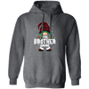 The Brother Gnome Gift For Chritmas, Xmas Cute Gnome Lover Pullover Hoodie