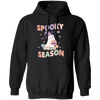 Spooky Season, Happy Halloween, Cute Boo Pullover Hoodie