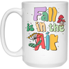 Fall Is In The Air, Fall Season, Fall Vibes, Groovy Fall White Mug