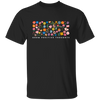 Grow Positive Thoughts, Flowers Bundle, Colorful Flowers Unisex T-Shirt