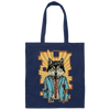 Wolf Hipster Animal Retro Wolf Herd Vintage Cool Canvas Tote Bag