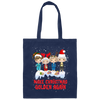 Make Christmas Golden Again With Your Family, My Woman In Family, Merry Christmas Canvas Tote Bag