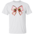 Pink Bow, Strawberry Lover, Strawberries Bow, Xmas Gift Christmas Unisex T-Shirt