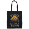 Bigfoot Sasquatch Research Team Canvas Tote Bag
