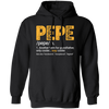 Pepe Gift, Pepe Definition, Another term for grandfather, Only Cooler Pullover Hoodie