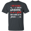 Christian Teacher, Runs On Laughter Love And A Whole Lot Of Jesus Unisex T-Shirt