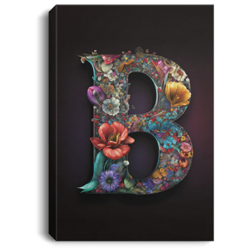 B Letter, Gift For Who Named B Letter, Classic B Gift Canvas