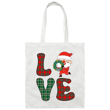 Merry Christmas, Caro Christmas, My Cuute Santa Canvas Tote Bag