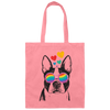 I Love Dog, Love my Dog, Best Dog Ever, LGBT Dog Canvas Tote Bag