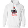 Tequila Bottle, Wine Bottle Central Cactus Forest Pullover Hoodie