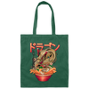 Ramen Lover, Dragon Noodle, Best Ramen, Japanese Noodle, Vintage Ramen Canvas Tote Bag