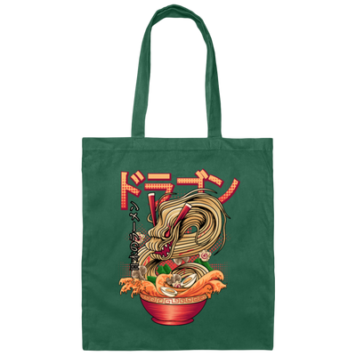 Ramen Lover, Dragon Noodle, Best Ramen, Japanese Noodle, Vintage Ramen Canvas Tote Bag