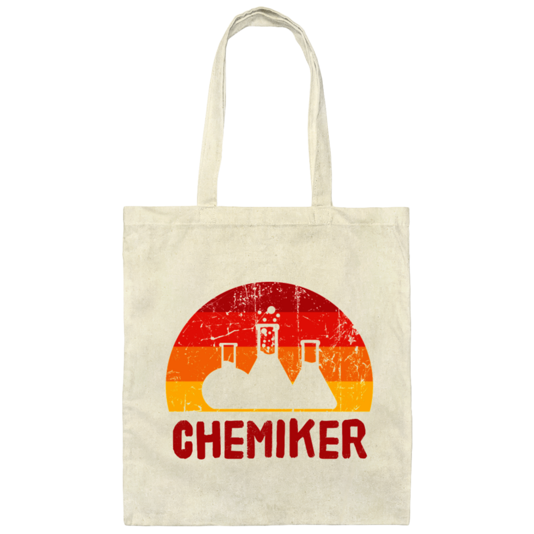 Chemistry Best Gift, Chemistry Science, Chemiker Gift, Retro Chemistry Canvas Tote Bag