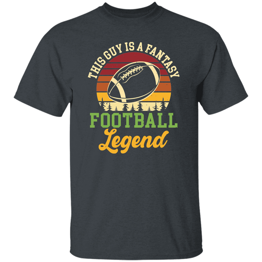This Guy Is Fantasy Football Legend, Retro Football Legend Unisex T-Shirt