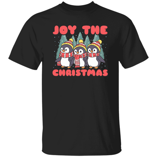 Joy The Christmas, Cute Penguin, Penguin Christmas, Merry Christmas, Trendy Chrismas Unisex T-Shirt