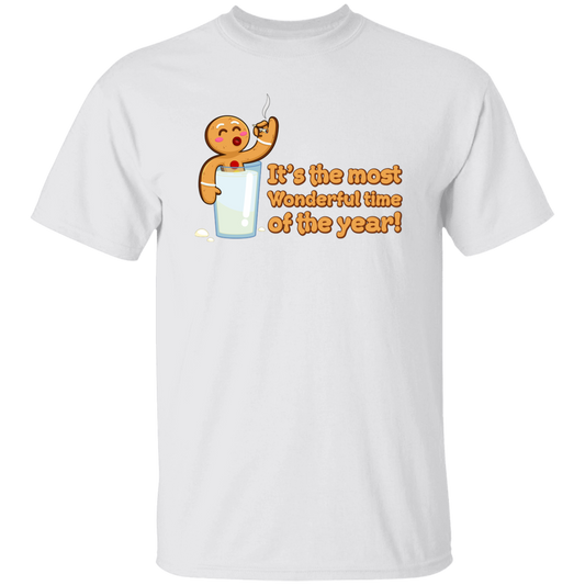 It's The Most Wonderful Time of The Year, Chilling Gingerbread, Merry Christmas, Trendy Christmas Unisex T-Shirt