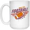 Football Since 1995, 1995 Birthday Gift, Gift For 1995 Play Football White Mug