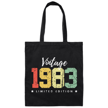 Birthday GIft For 1983, Limited Edition Gift, 1983 Lover Canvas Tote Bag