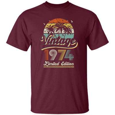 Vintage 1974, Birthday 1974, Retro Birthday, Limited Edition Unisex T-Shirt