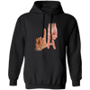 LA Sign, Hand Sign, Los Angeles Hand Sign, Love American Pullover Hoodie