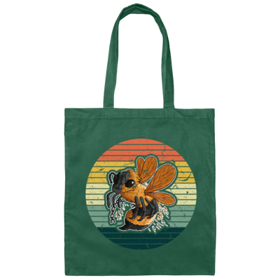 Vintage Beekeeping Retro Bee Honey Beekeeper Canvas Tote Bag