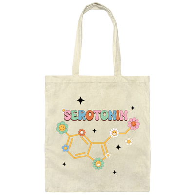 Serotonin, Chemical Lover, Blink Serotonin Canvas Tote Bag