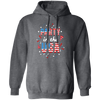 American Party, American Flag, 4th July Anniversary Pullover Hoodie