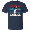 America, Flash America, American Flag, July 4th Unisex T-Shirt